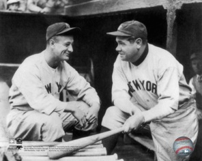 Babe Ruth and Lou Gehrig 