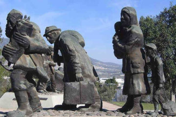 From Holocaust to Resurrection. (sculptor: Niki Imber)